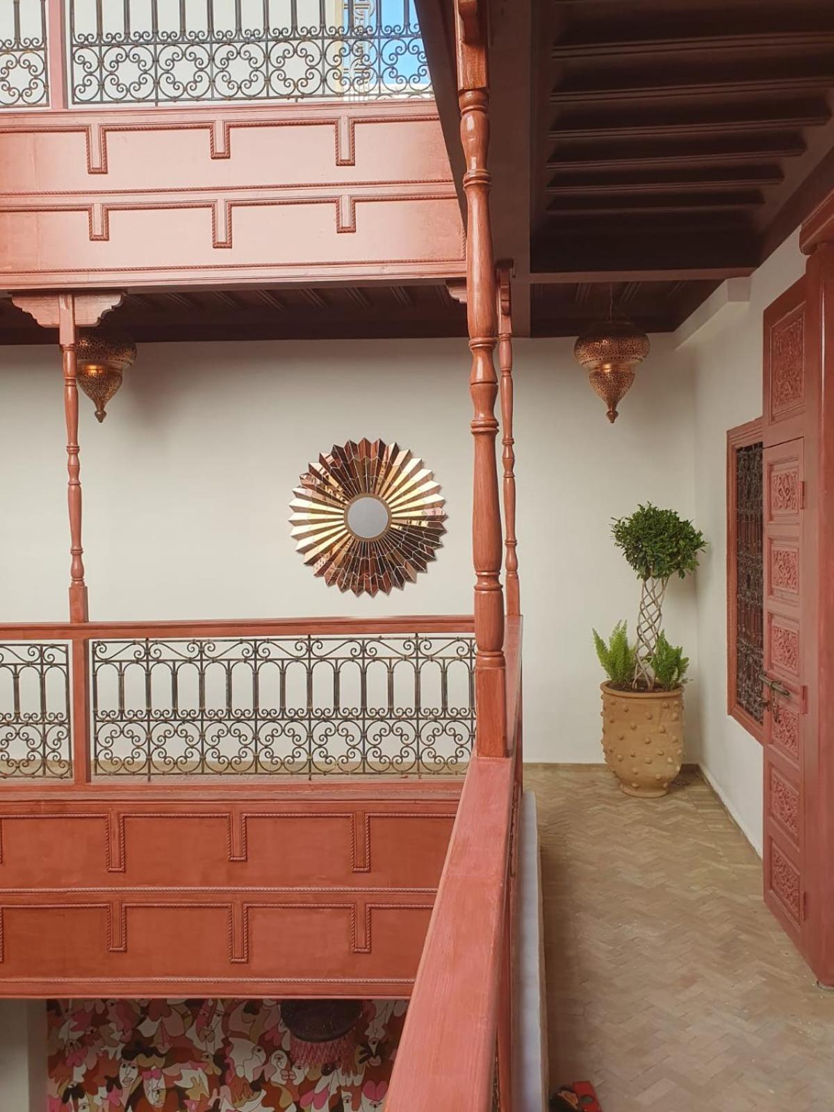 Le Singe Rose Panzió Marrákes Kültér fotó