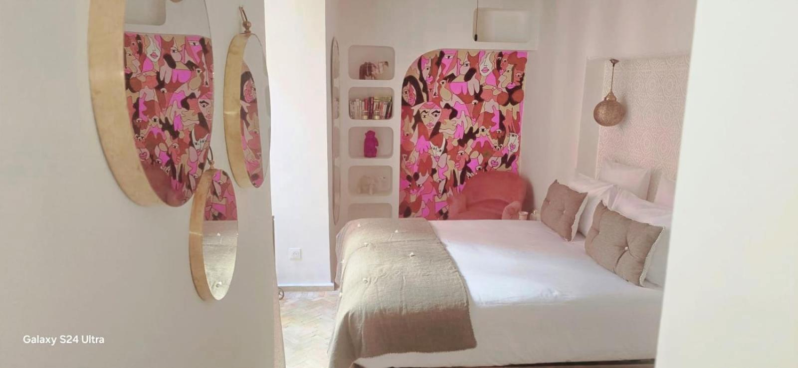 Le Singe Rose Panzió Marrákes Kültér fotó