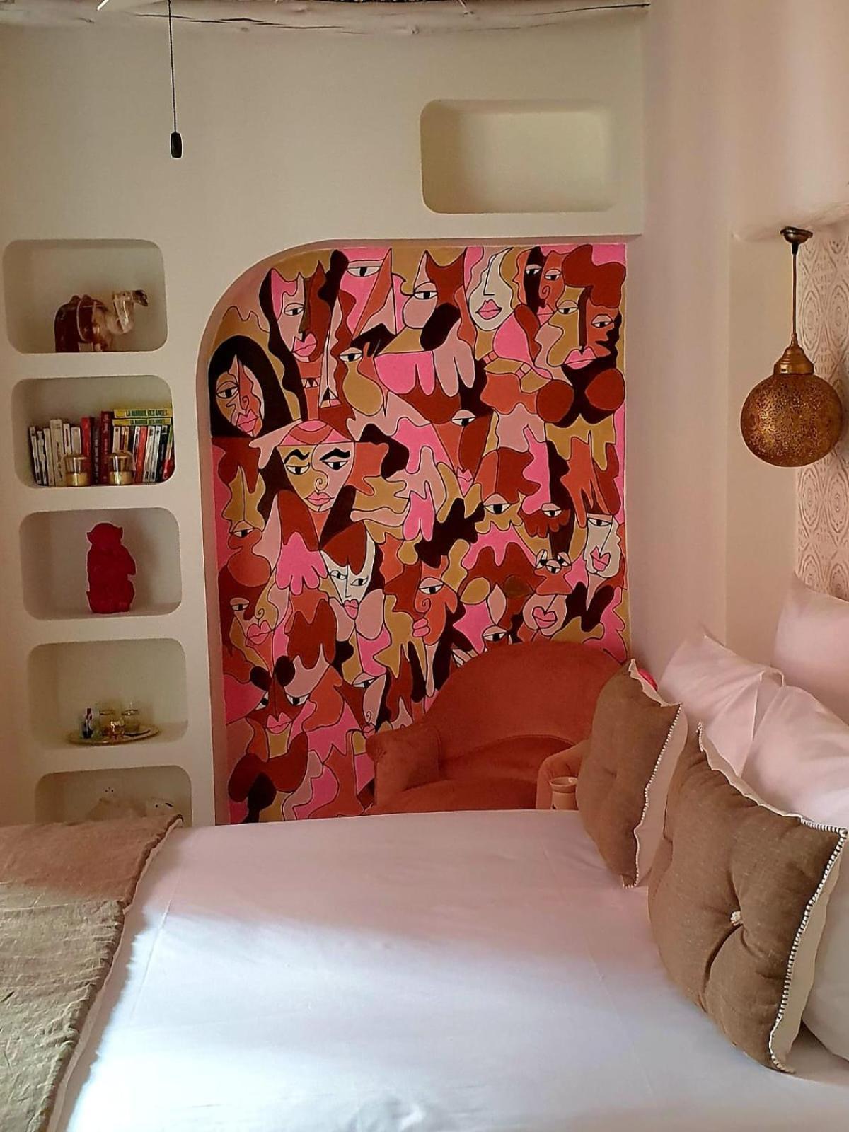 Le Singe Rose Panzió Marrákes Kültér fotó