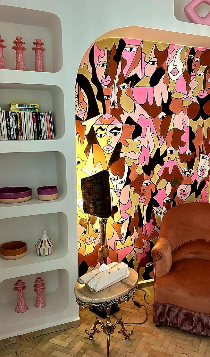Le Singe Rose Panzió Marrákes Kültér fotó