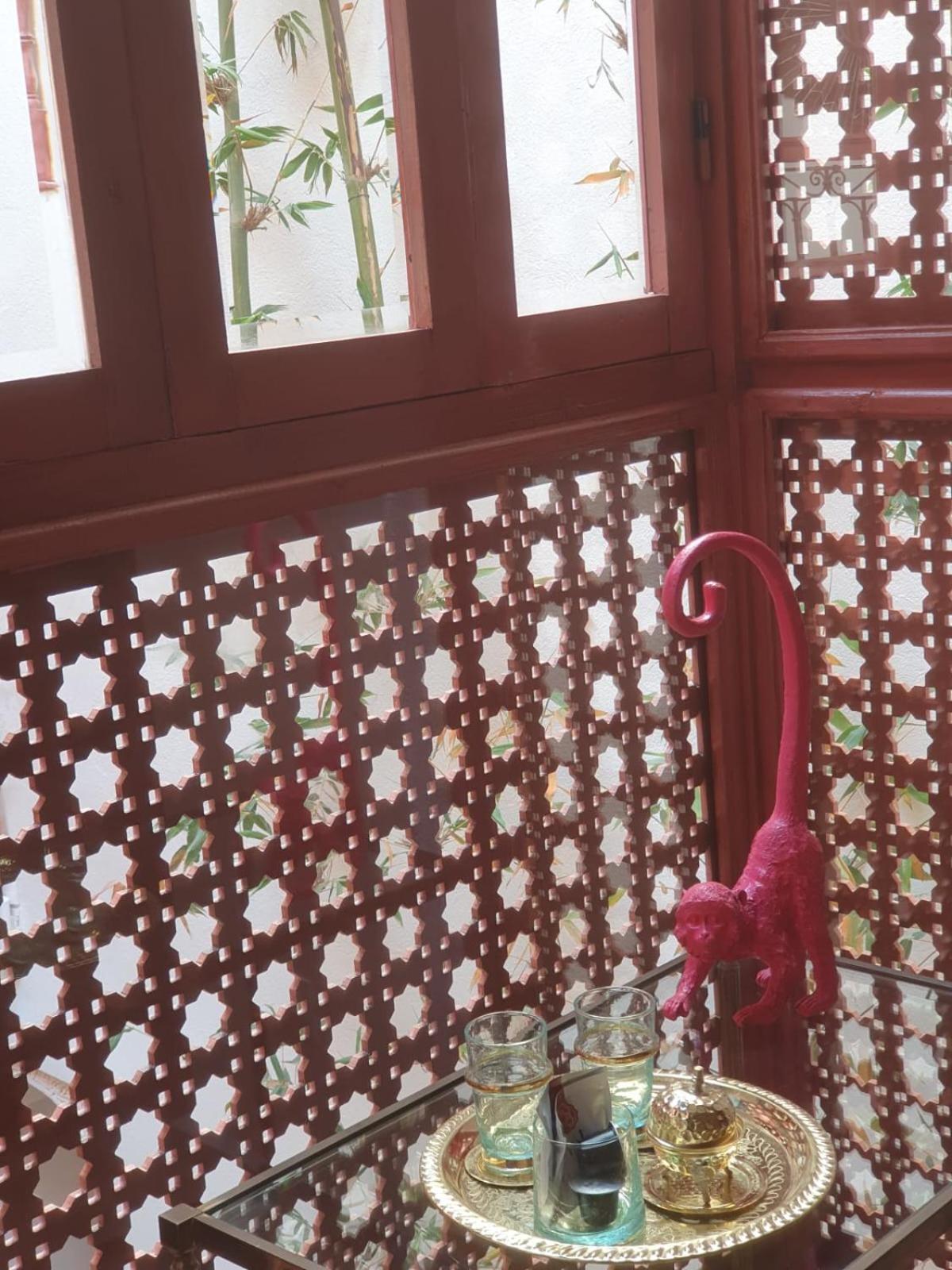 Le Singe Rose Panzió Marrákes Kültér fotó